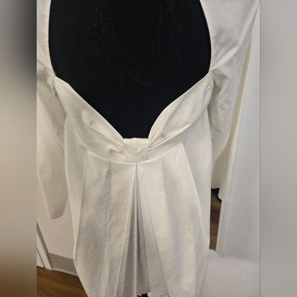 Anne Fontaine Open Back Blouse - Picture 6 of 14